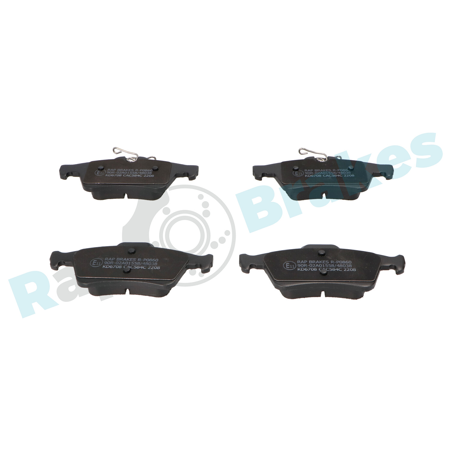 Brake Pad Set, disc brake  Art. RP0860