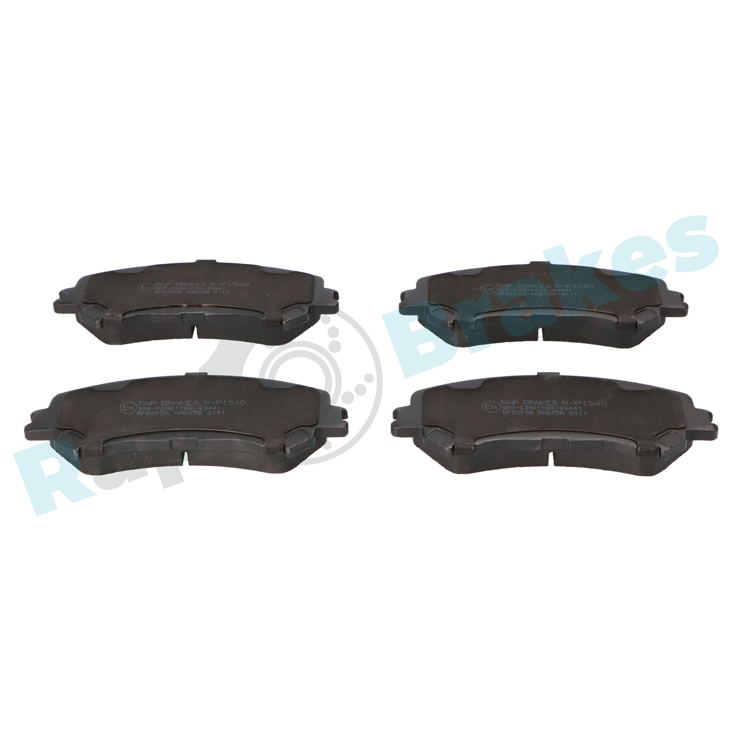 Brake pad, disc brake  Art. RP1540