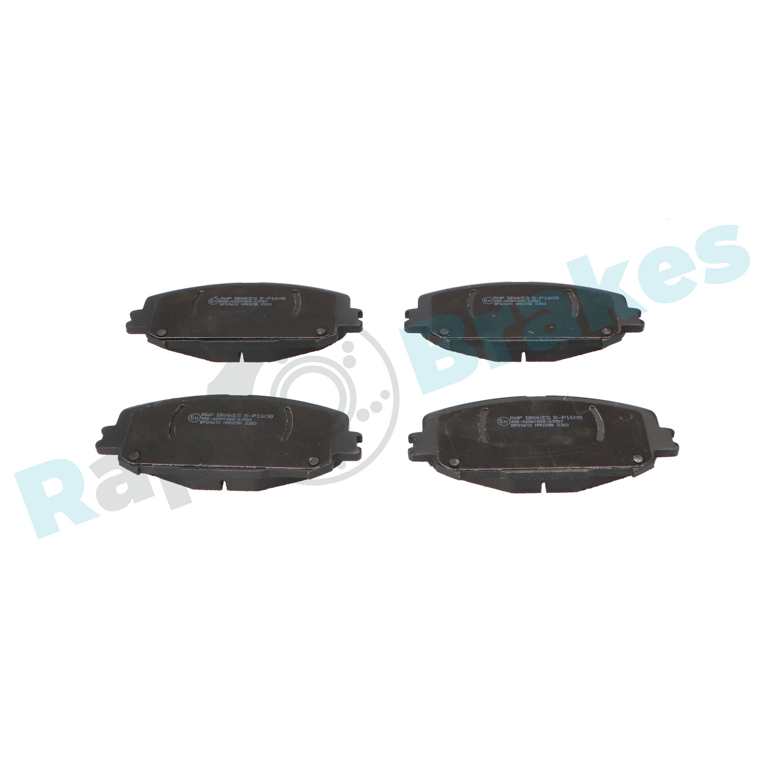 Brake pad, disc brake  Art. RP1608