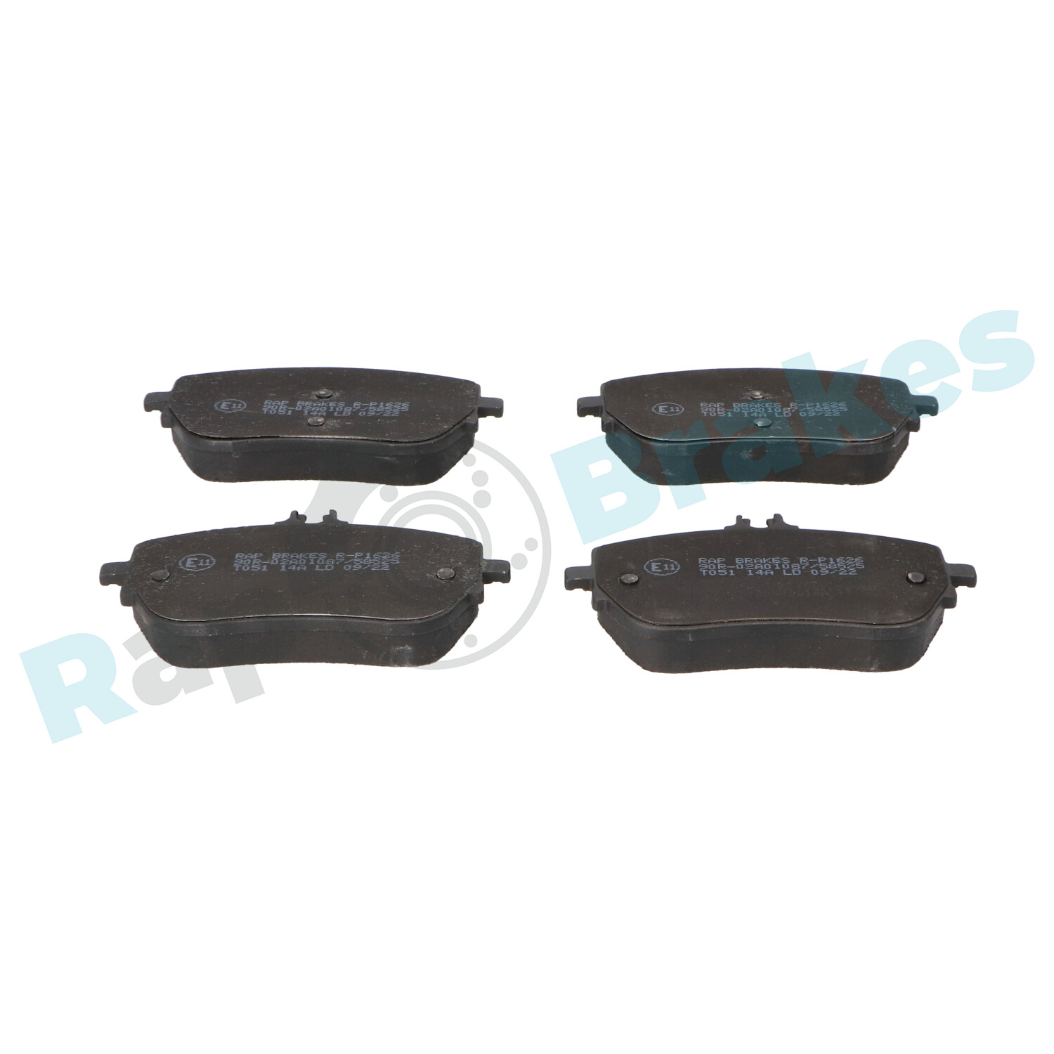 Brake pad, disc brake  Art. RP1626