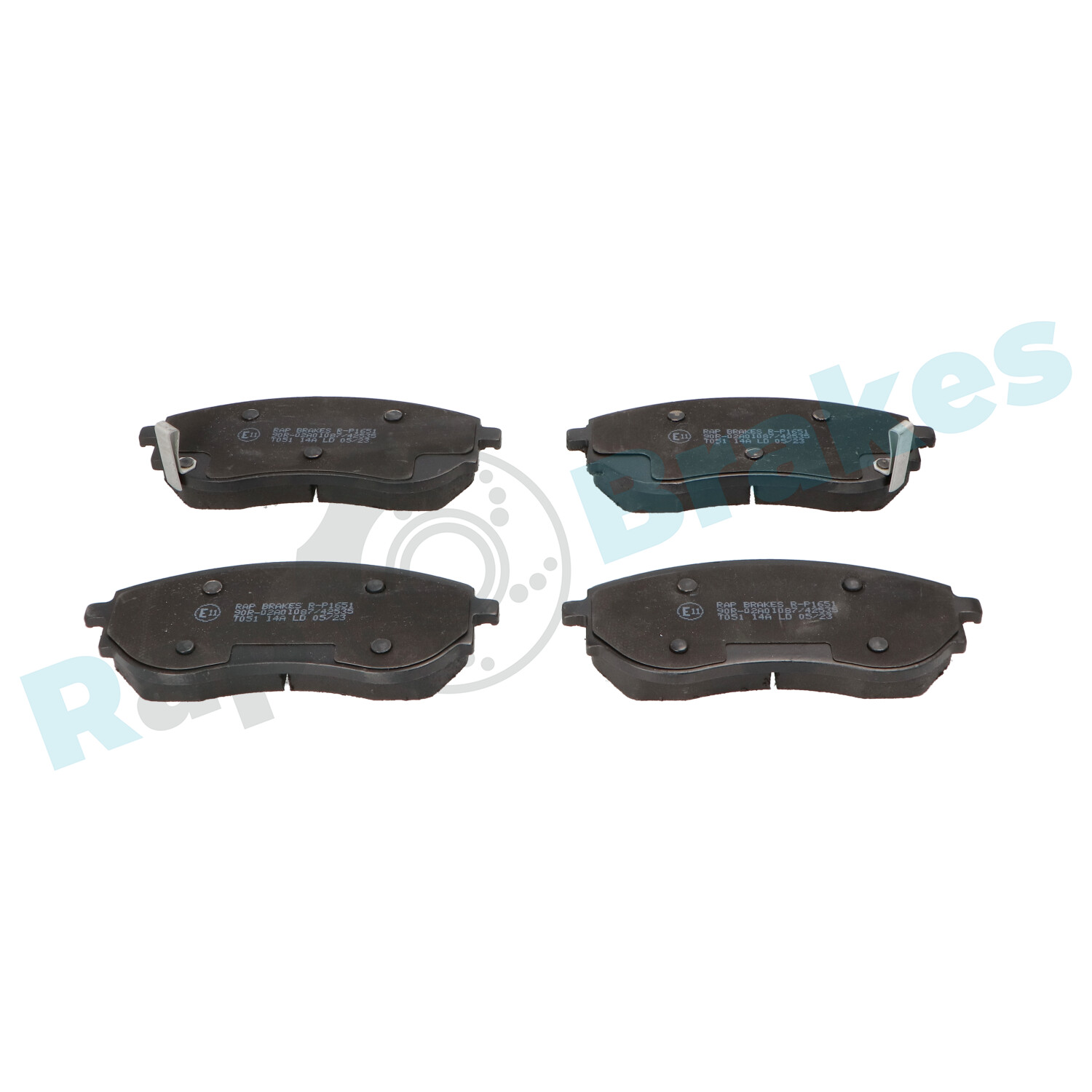 Brake pad, disc brake  Art. RP1651