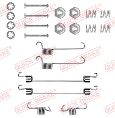 Accessory Kit, brake shoes (Rear axle)  Art. 1050650