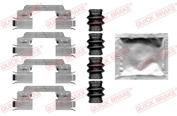 Accessory Kit, disc brake pad (Rear axle)  Art. 1090010