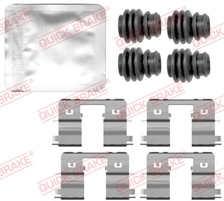 Accessory Kit, disc brake pad (Front axle)  Art. 1090144