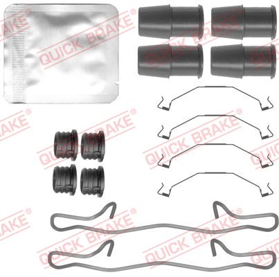 Accessory Kit, disc brake pad (Rear axle)  Art. 1090145