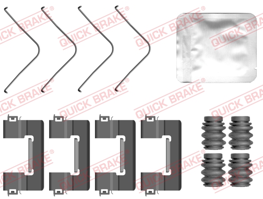 Accessory Kit, disc brake pad  Art. 1090163