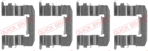 Accessory Kit, disc brake pad (Front axle)  Art. 1091184