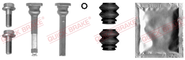 Guide Sleeve Kit, brake caliper (With screws)  Art. 1131374X