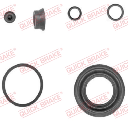 Repair Kit, brake caliper (Behind the axle, Rear axle, left)  Art. 1140073