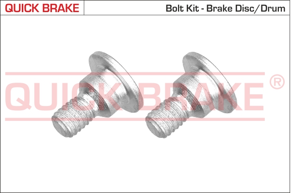 Screw Set, brake disc (M6 x 1.0)  Art. 11660K