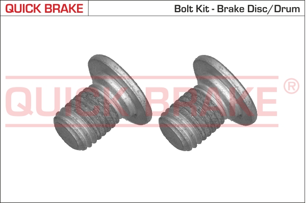 Screw Set, brake disc (M8 x 1.0)  Art. 11661K