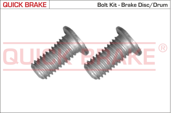 Screw Set, brake disc (Front axle)  Art. 11672K