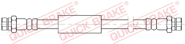 Brake Hose (Rear axle, both sides)  Art. 22321