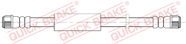 Brake Hose (Rear axle, both sides)  Art. 22323