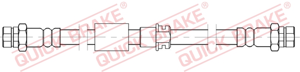 Brake Hose (front axle both sides)  Art. 22931