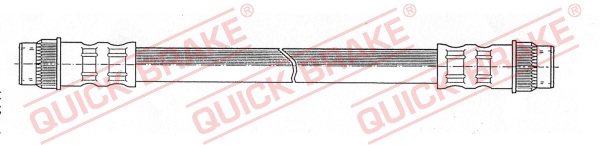 Brake Hose (Rear axle)  Art. 27030