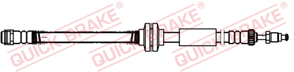 Brake Hose (front axle both sides)  Art. 32704