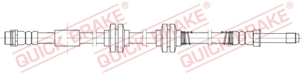 Brake Hose (front axle both sides)  Art. 32825