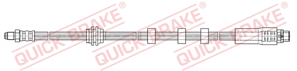 Brake Hose (Front axle)  Art. 35911