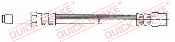 Brake Hose (Rear axle)  Art. 37007