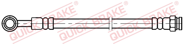 Brake Hose (Both sides, Rear axle)  Art. 50077