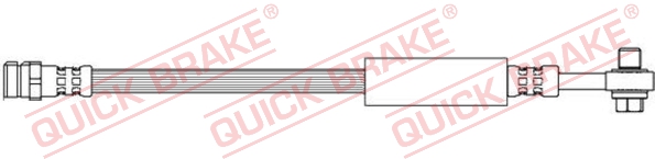 Brake Hose (Rear axle, both sides)  Art. 50313X