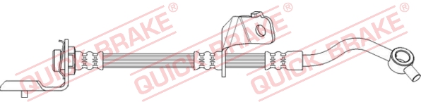 Brake Hose (Front axle, left)  Art. 50719