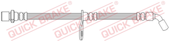 Brake Hose (Rear axle, left)  Art. 50724