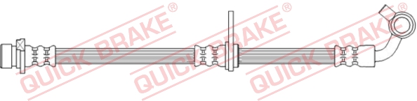 Brake Hose (Front axle, right)  Art. 50740