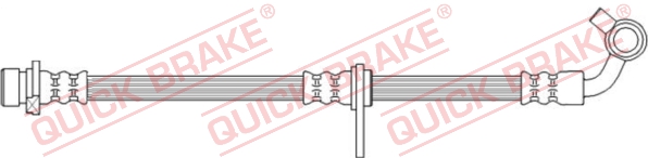 Brake Hose (Rear axle, both sides)  Art. 50741