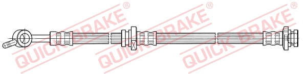 Brake Hose (Front axle, left)  Art. 50806