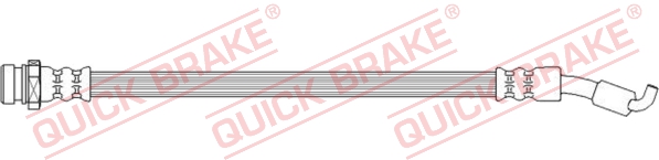 Brake Hose (Rear axle, left)  Art. 58017