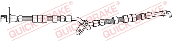 Brake Hose (Forward, left)  Art. 58839