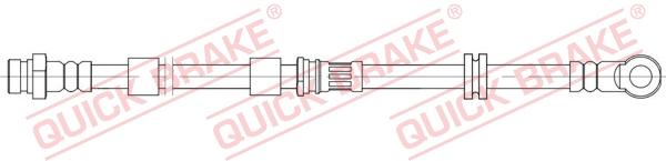 Brake Hose (Front axle, right)  Art. 58857