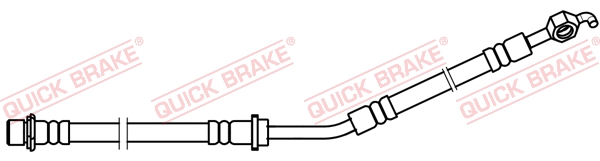 Brake Hose (Front axle, left)  Art. 58870