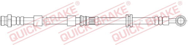 Brake Hose (Front axle, right)  Art. 58890