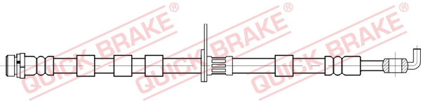 Brake Hose (Front axle, right)  Art. 58895