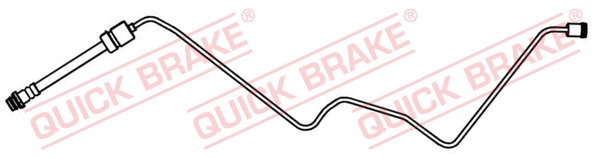 Brake Hose (Inner, Rear axle)  Art. 96015