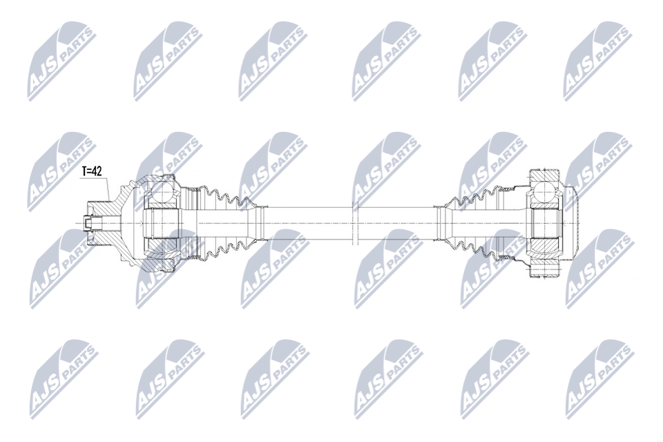 Drive Shaft  Art. NPWAU084