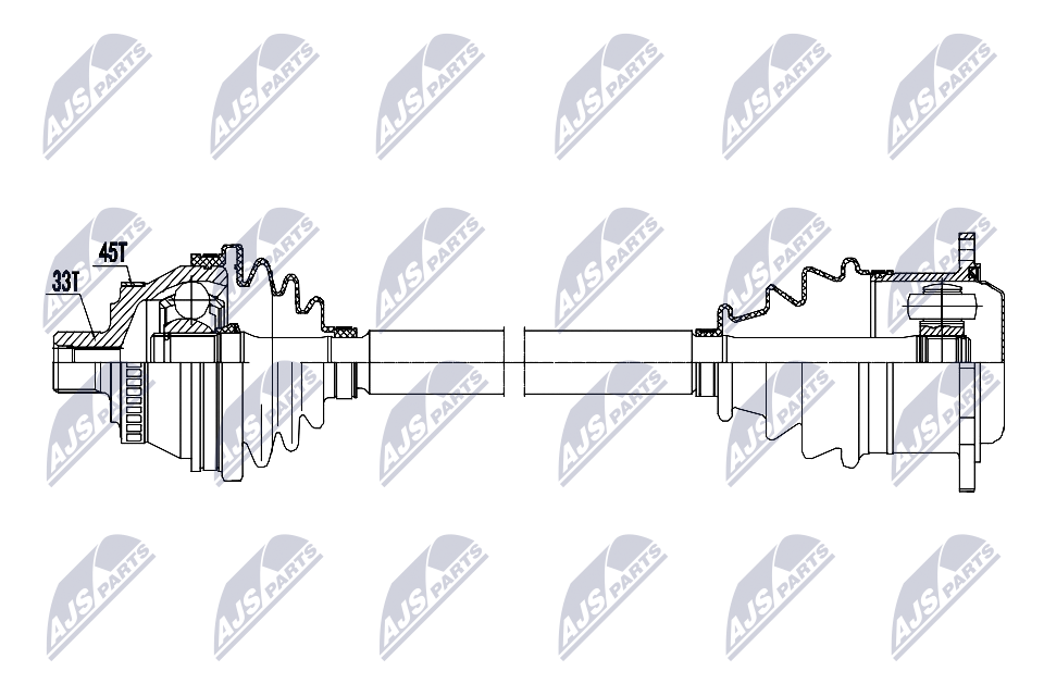 Drive Shaft  Art. NPWAU096