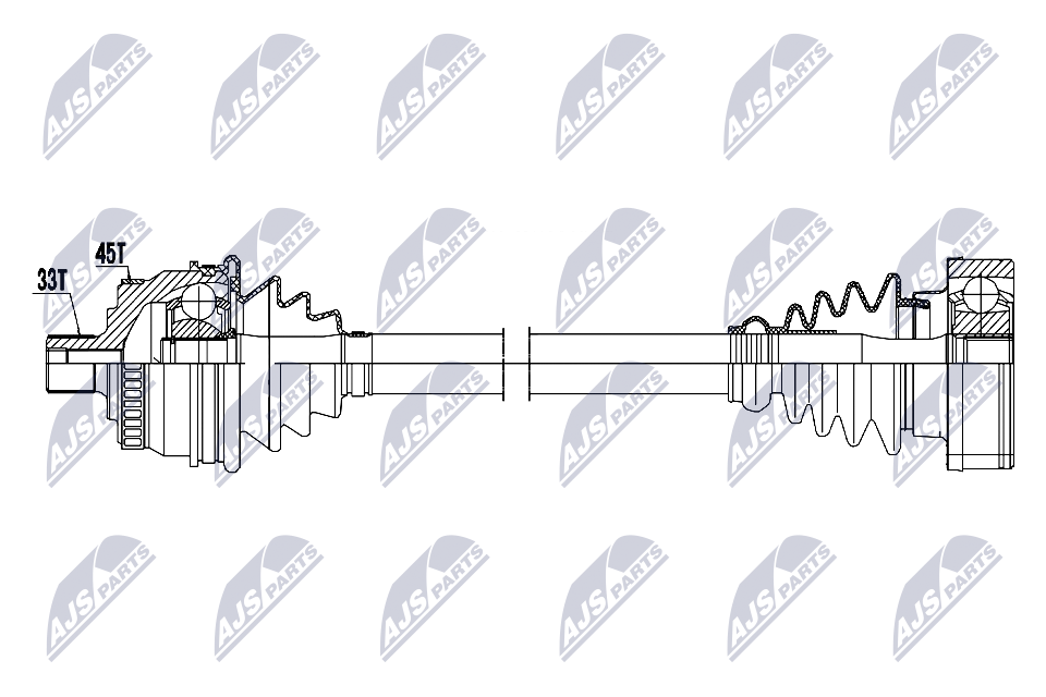 Drive Shaft  Art. NPWAU099