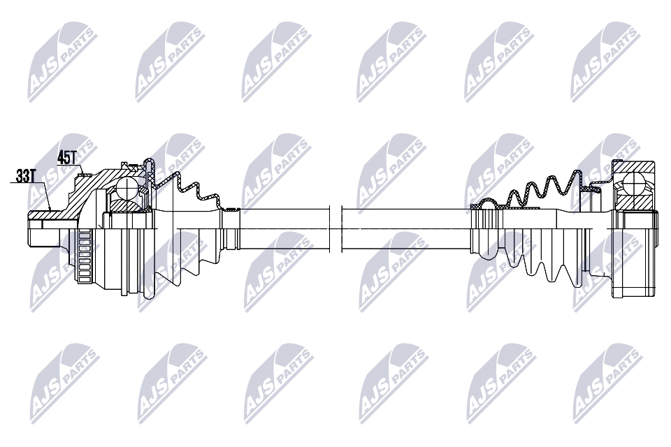 Drive Shaft  Art. NPWAU100