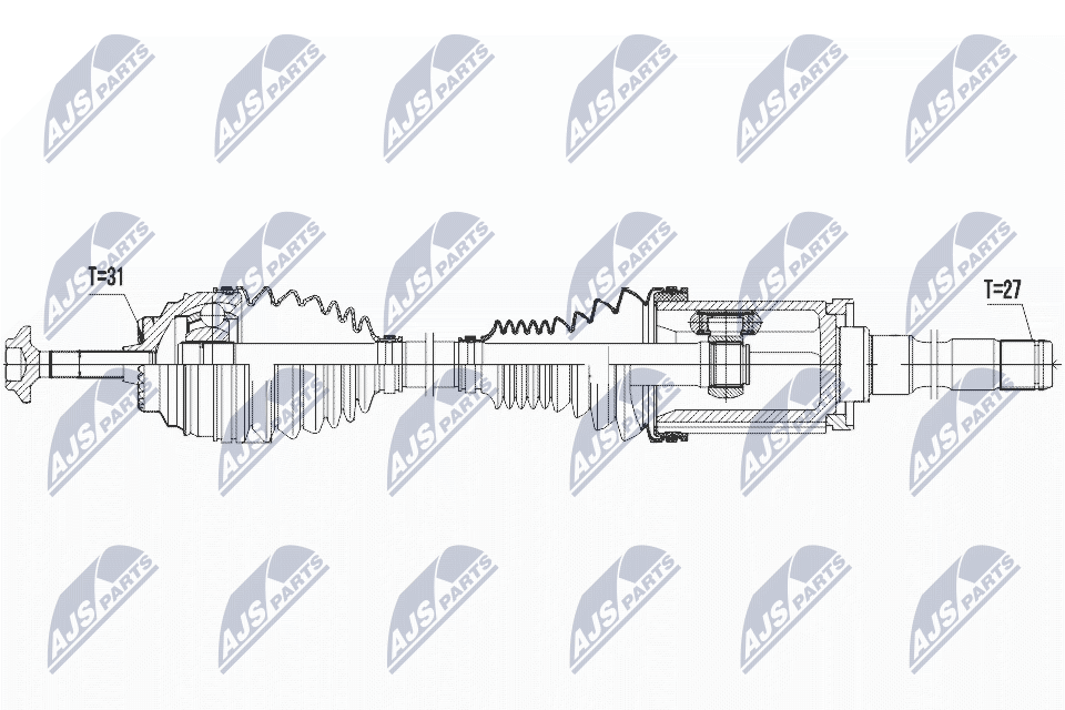 Drive Shaft  Art. NPWBM027