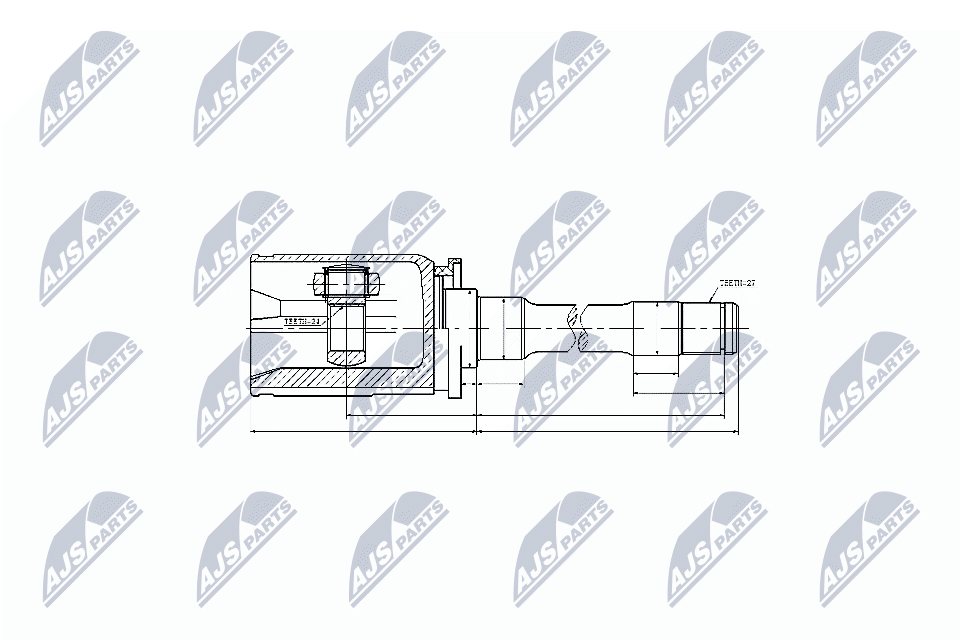 Joint Kit, drive shaft  Art. NPWBM033