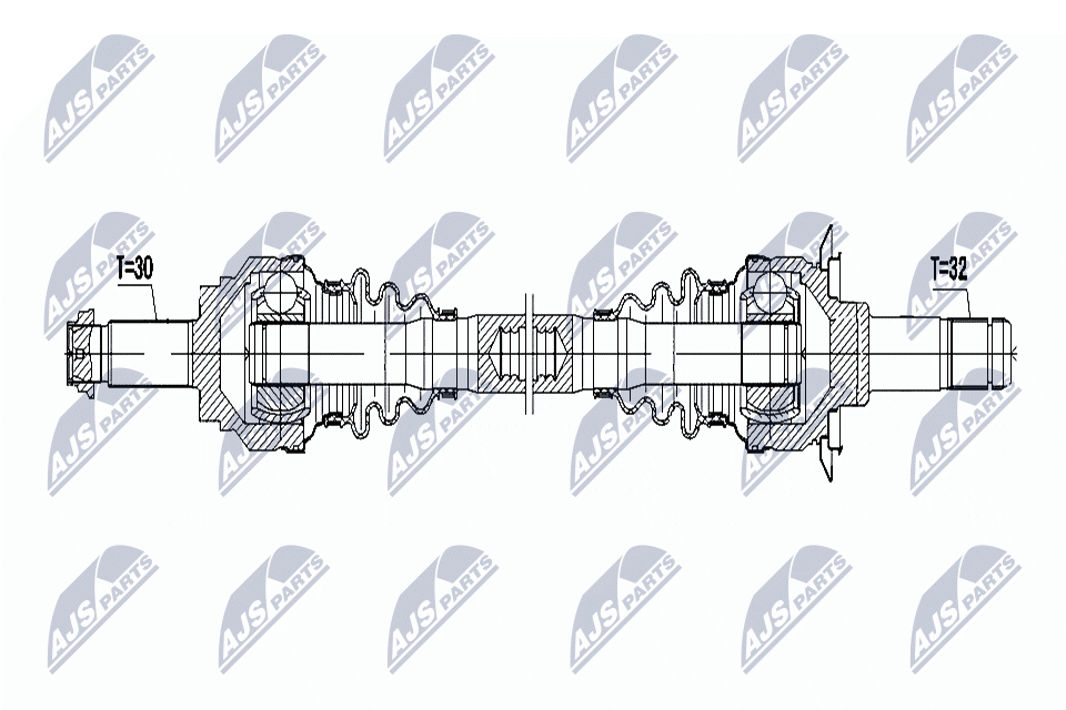 Drive Shaft  Art. NPWBM041