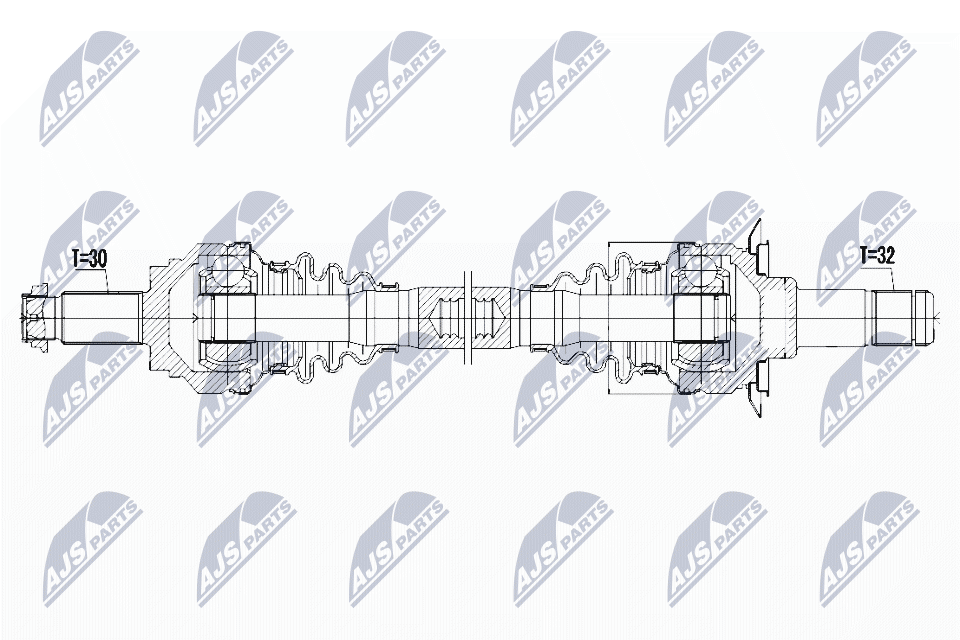 Drive Shaft  Art. NPWBM042