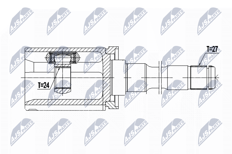 Joint Kit, drive shaft  Art. NPWBM065