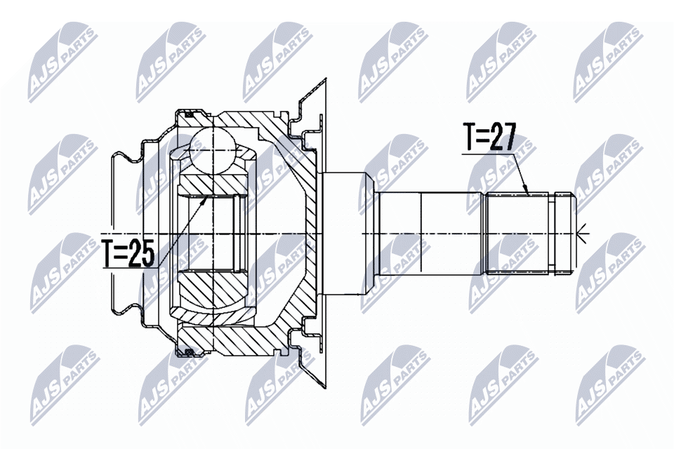 Joint Kit, drive shaft  Art. NPWBM070