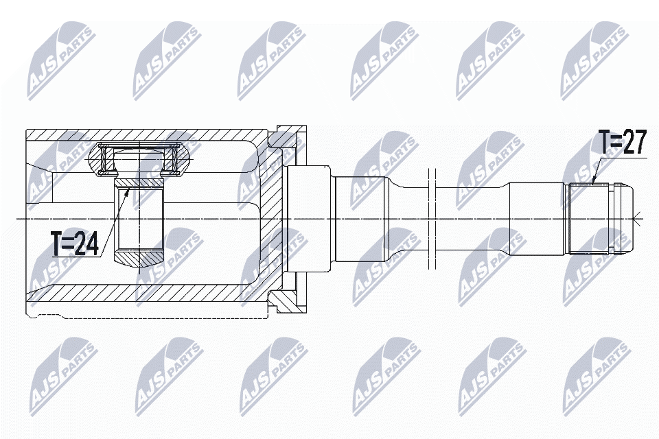 Joint Kit, drive shaft  Art. NPWBM080