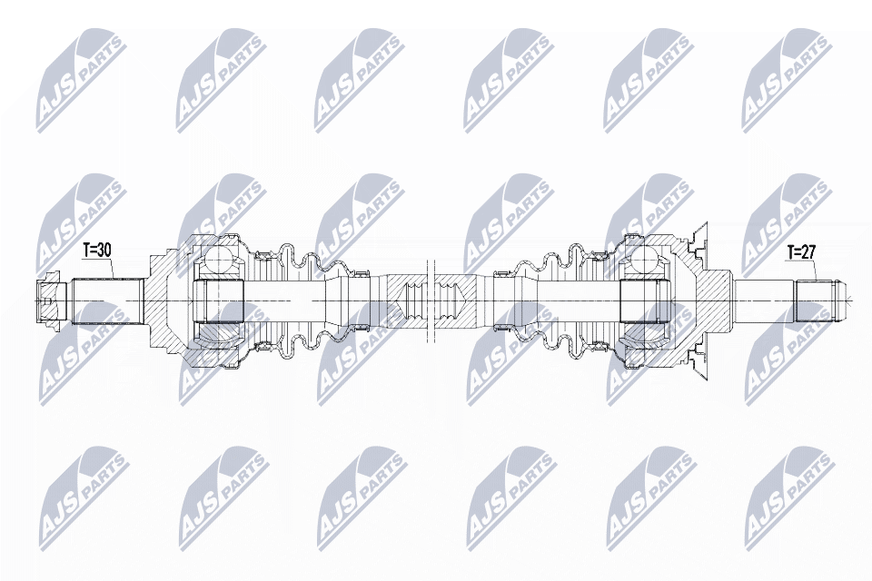 Drive Shaft  Art. NPWBM101